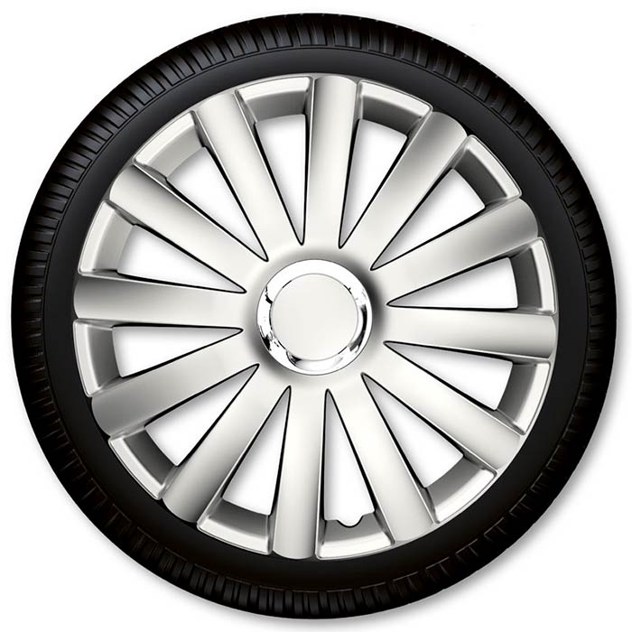 Coverline, 13" Spyder Pro hjulkapselsett i nylon