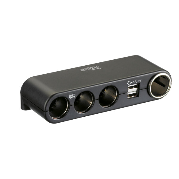 Avant, strømuttak med 4 uttak og USB 12/24 V