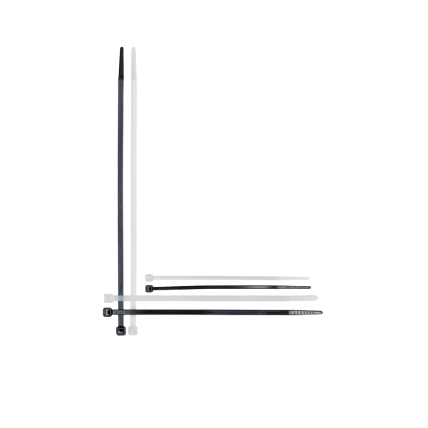 Avant, kabelbinder 4.5 x 190 mm sort 50 stk.