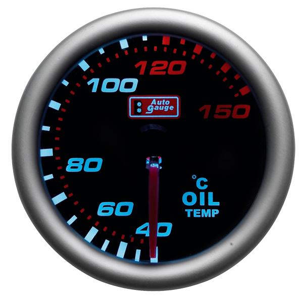 , oljetemperatur-måler "smoke" 52mm