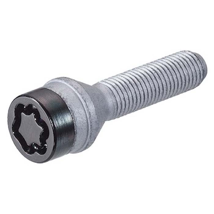 McGard, låsebolt M14x1,25, konisk, svart