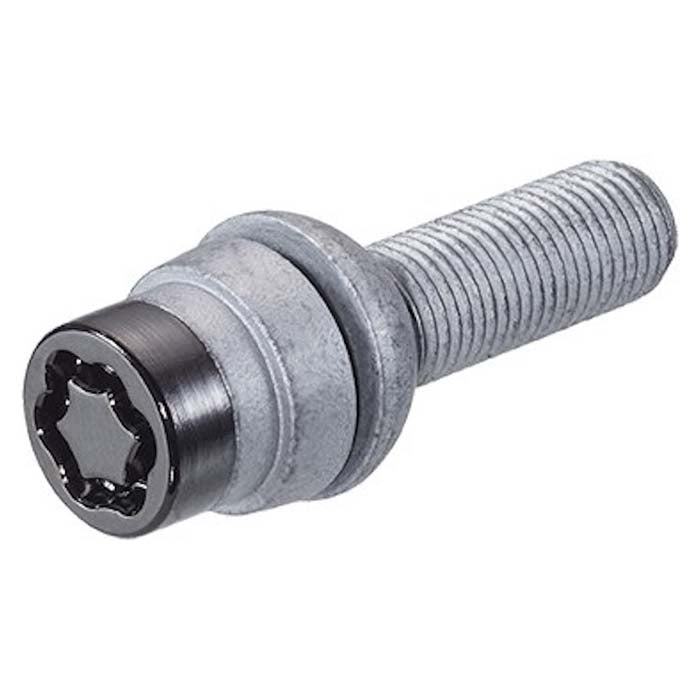 McGard, låsebolt M14x1.5 kule svart – tyverisikring for felger