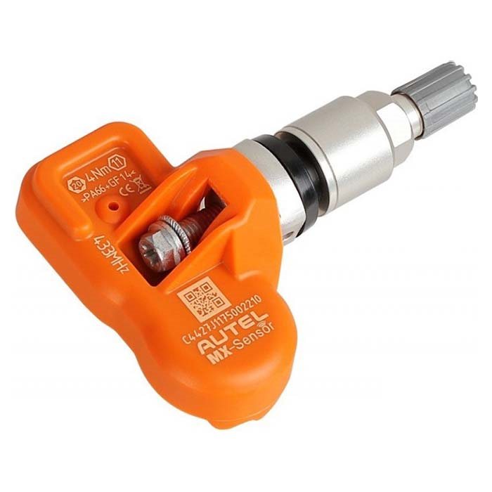 Autel, MX TPMS / Dekktrykksensor 433 MHz – sølv