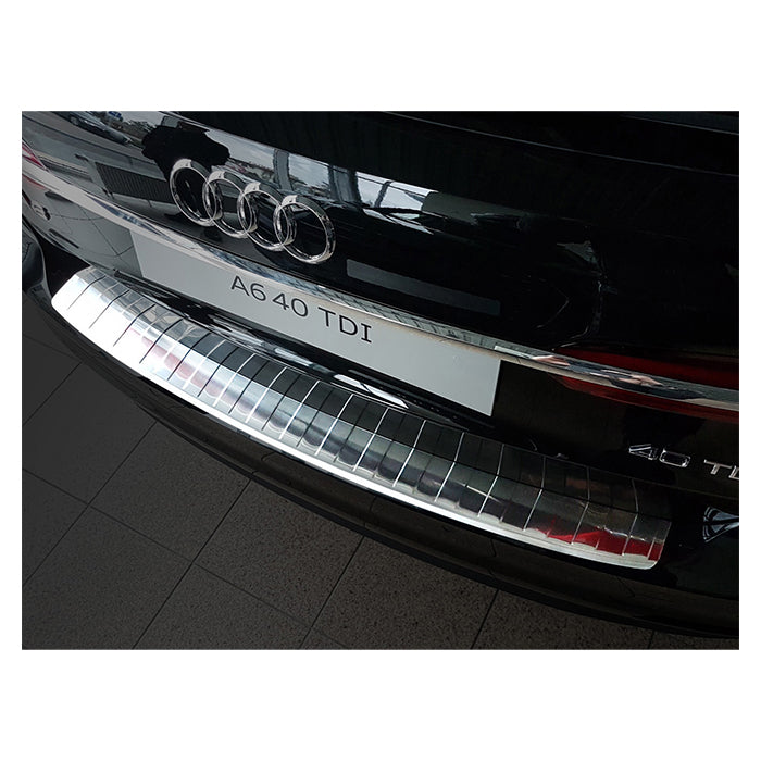 Avisa, lastekantbeskytter i stål — passer til Audi A6 C8 v Avant 2018-