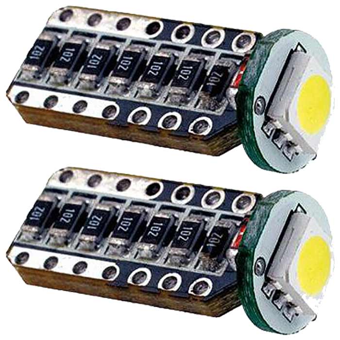 , Smd LED-posisjonslys - 8000K 3W