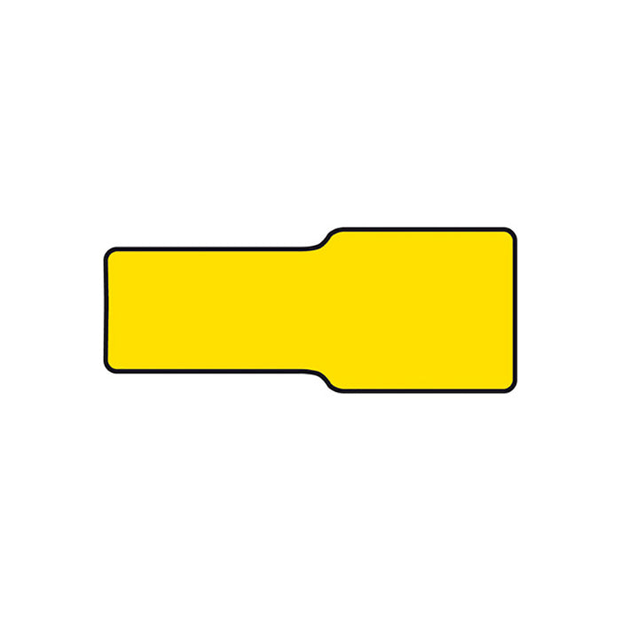 Carpoint, gule runde kabelsko, hunn, 2,5–6 mm², 10 stk.