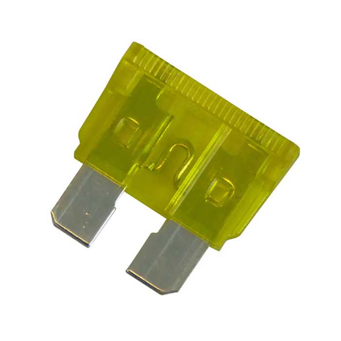Carpoint, flatstiftsikringer 20 A (pakke med 5 stk.)