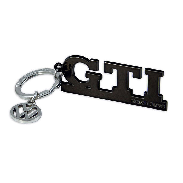 VW Collection, VW Gti Nøkkelring M. Logo Vedheng, Sort