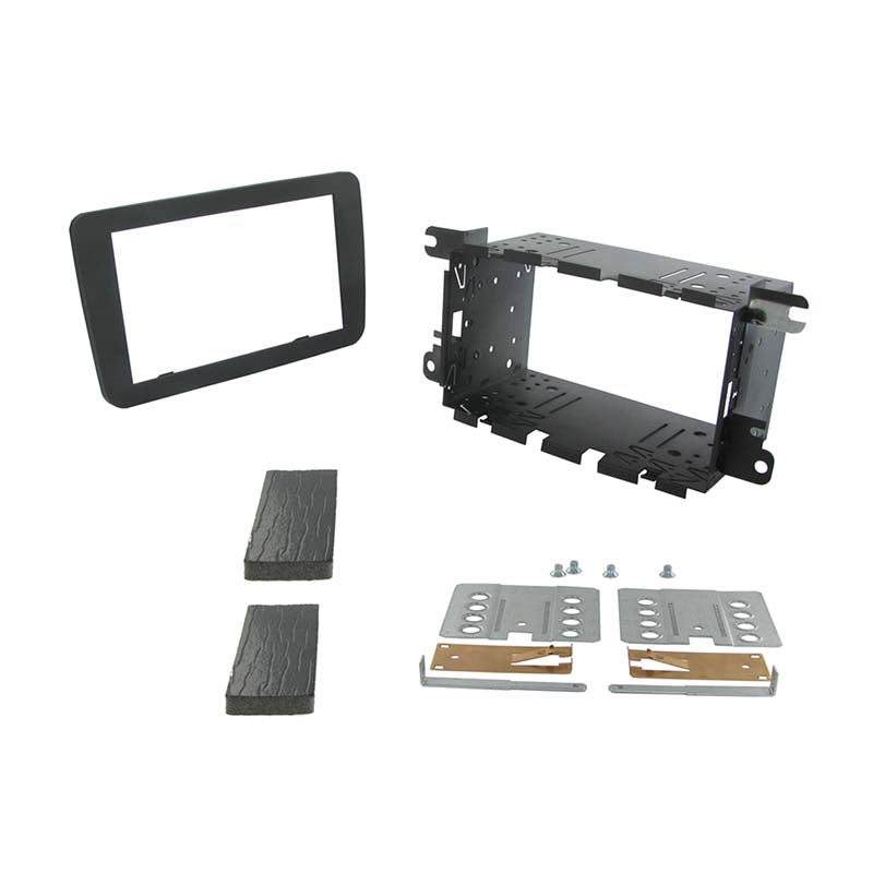 Connects2, CT23VW07 2-DIN-sett, svart Soft Touch