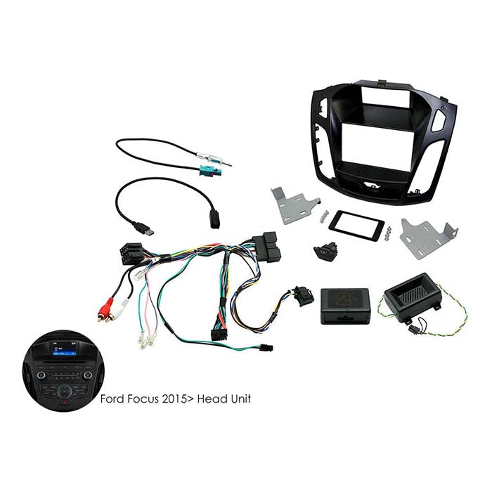 Connects2, CTKFD64 — Passer til 2-DIN-sett for Focus 2015–