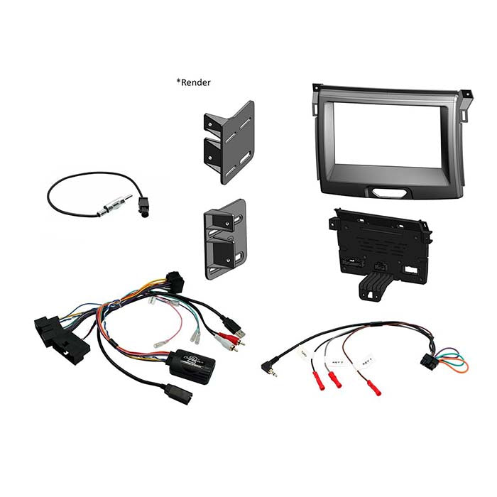 Connects2, CTKFD65 2-DIN-sett — Passer til Ford Ranger 2015–