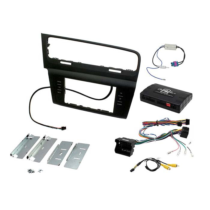 Connects2, CtkVW09l 2-DIN-sett for VW Golf VII (kompakt)