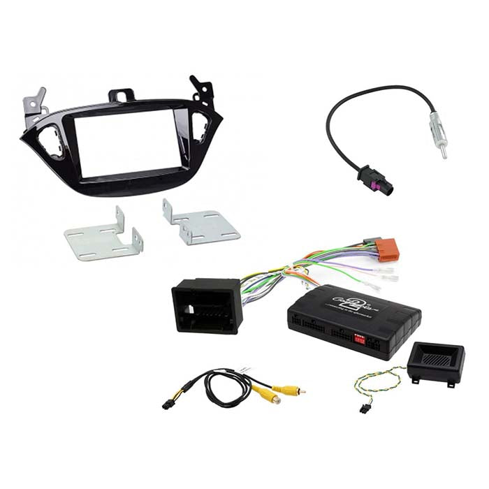 Connects2, CTKVX22 2-DIN-sett for Opel Corsa E og Adam