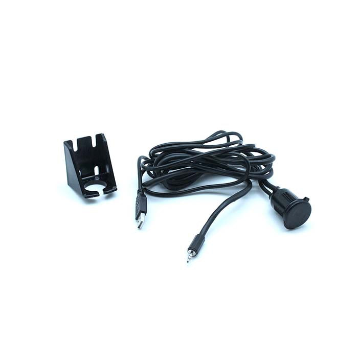 Connects2, universell USB- og AUX-minijack-kontakt