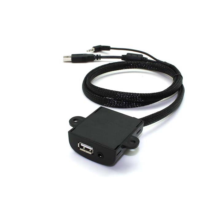 Connects2, universell USB og AUX mini jack