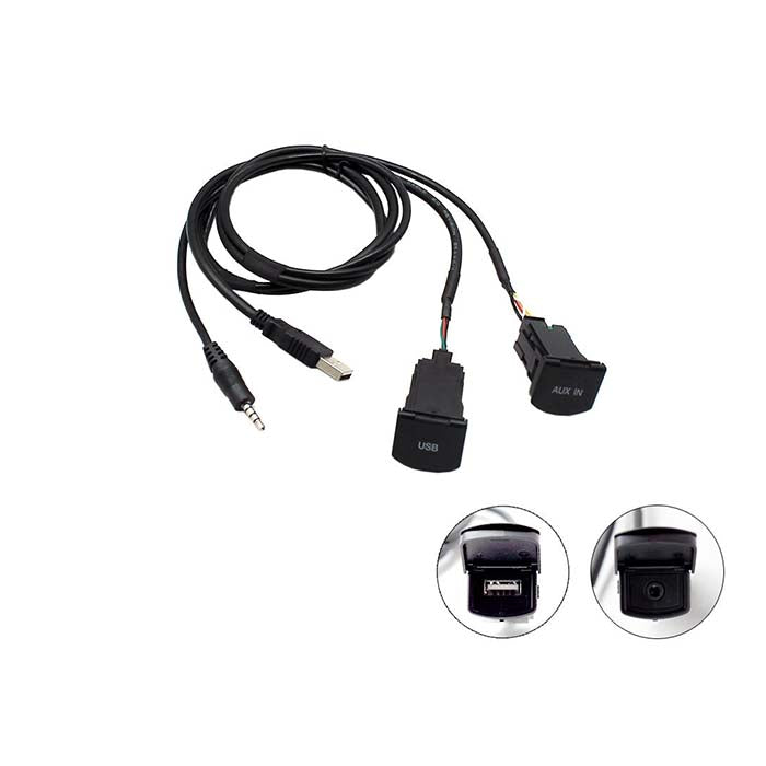 Connects2 USB-/AUX-adapter til Polo 6C 2015