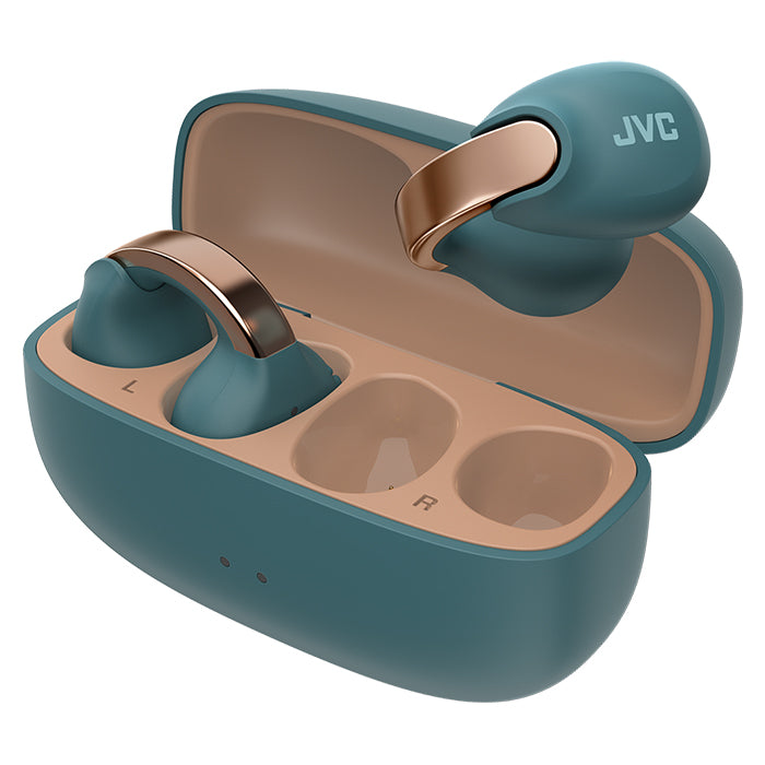 JVC, Nearphones Bagaksel-NP1T åpne øretelefoner blå