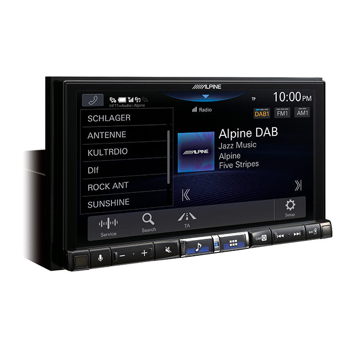 Alpine ILX-705D trådløs Apple CarPlay 2-DIN 7"