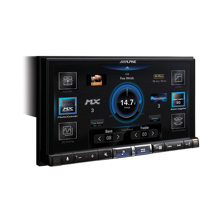 Alpine, ILX-705DM Trådløs Apple Carplay 2-DIN 7"