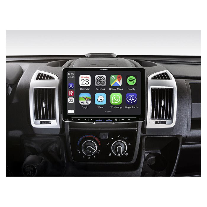 Alpine, ILX-F905DU Halo9 Bundle til Fiat Ducato 3