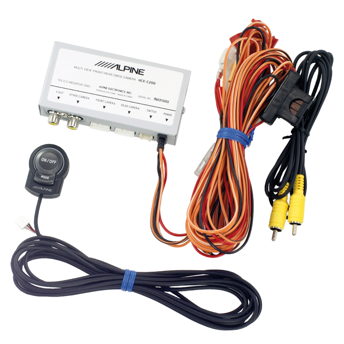 Alpine, bakkamera KCX-C2600B-kontrollboks for HCE-C2600