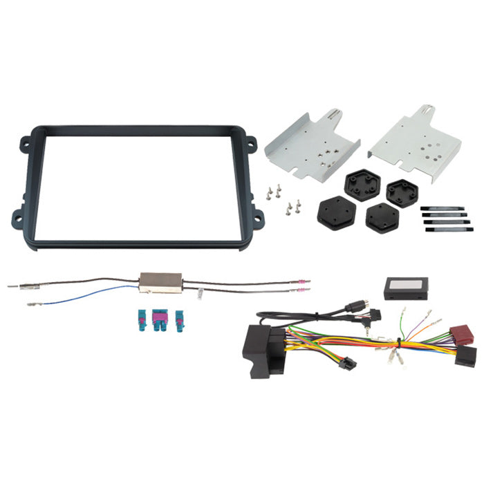 Alpine, 2-DIN 8" Monteringssett F. VW M/hvitt display