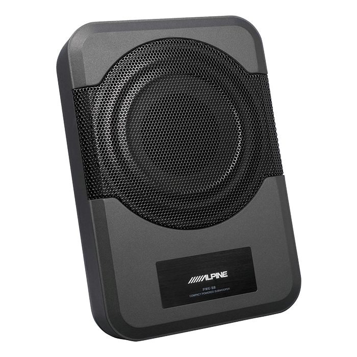 Alpine, aktiv subwoofer på 240 watt