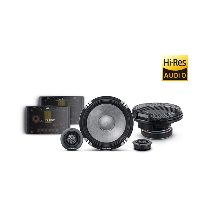 Alpine, R2-S652 16,5 cm Pro 2-veis komponentsett med høyttalere