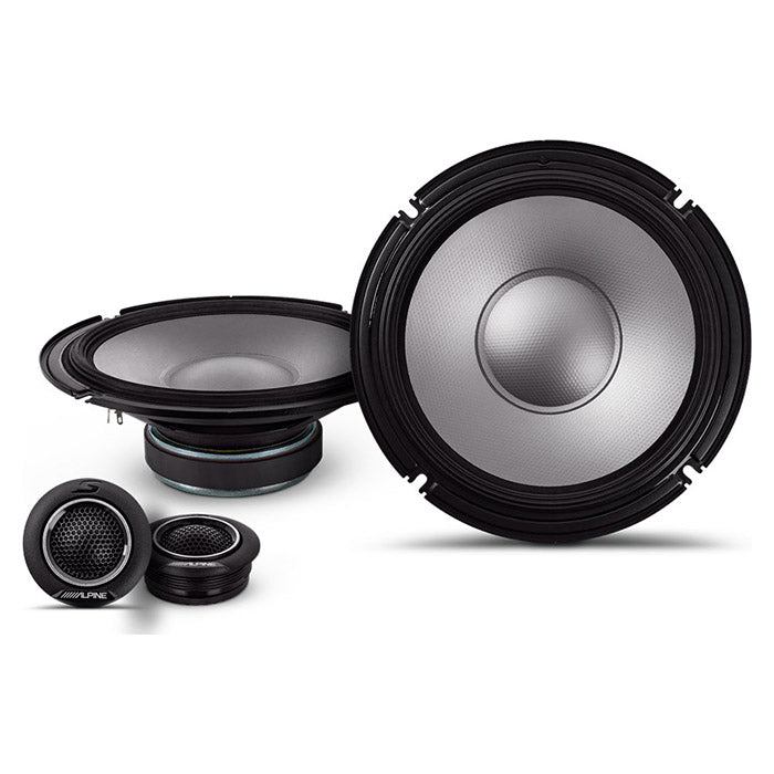 Alpine, S2-S80C 8" 2-veis komponentsett med høyttaler