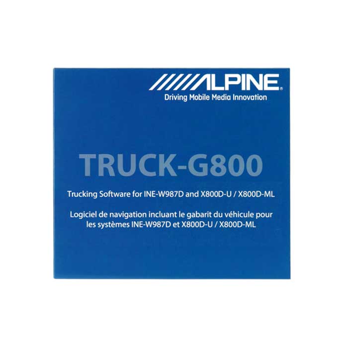Alpine, truckkort til INEW987D/X800