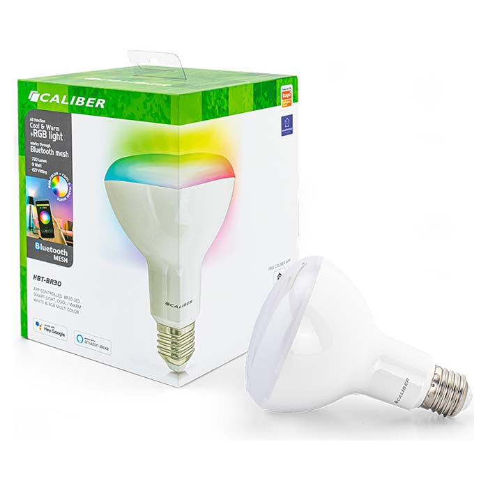 Caliber, BR30 Smart Home LED-pære hvit/multicolor