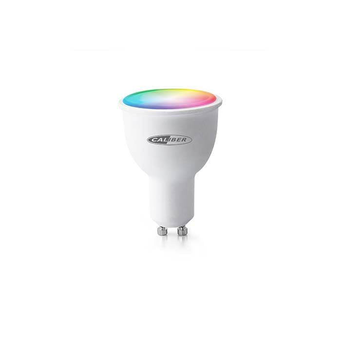 Caliber, GU10 smart LED-pære for hjemmet, flerfarget