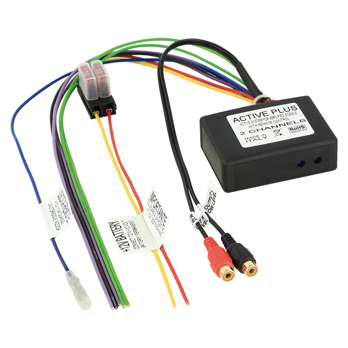 ACV, high-low-adapter 2-kanals med fjernbetjening