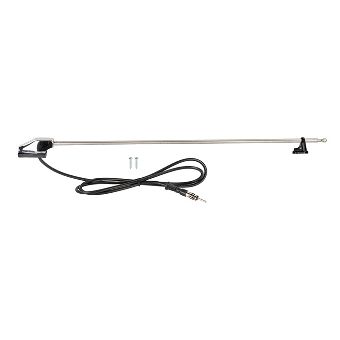 ACV, universal AM/FM-antenne, DIN, krom, 118 cm