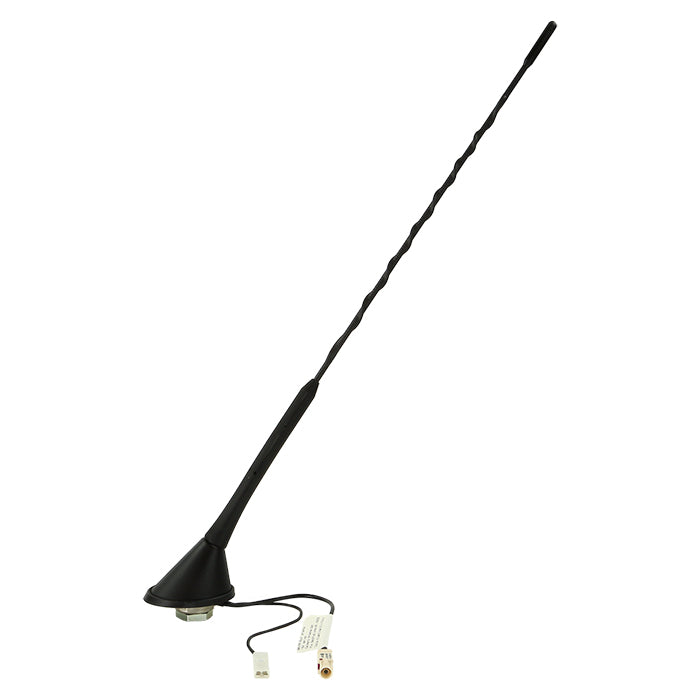 ACV, antenne AM/FM 60° 12V ekstern strøm M. forsterker