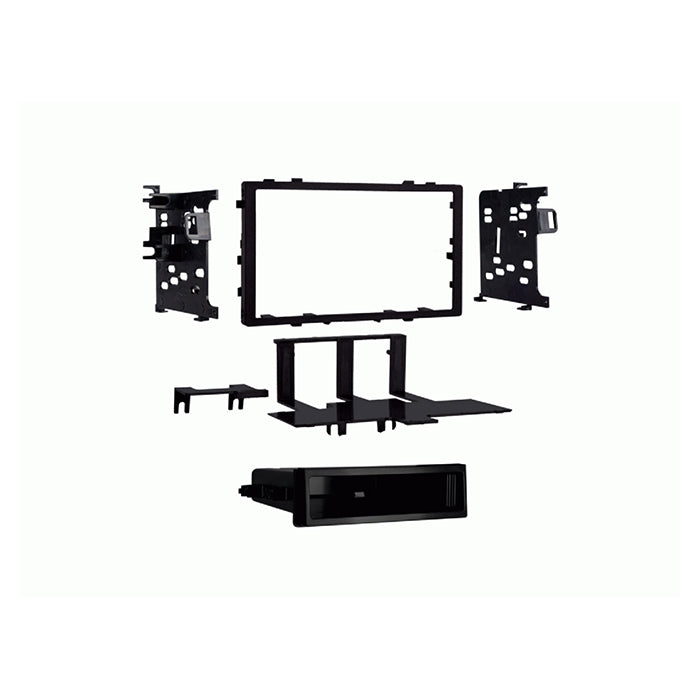 ACV, 2-DIN radiokonsoll M/lomme Acura/Honda/Isuzu svart
