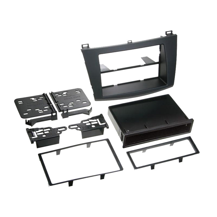 ACV radioramme 2-DIN, svart — passer til Mazda 3 2010–