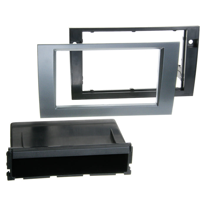 ACV, 2-DIN radioramme M/lomme Audi A4/Seat antrasitt