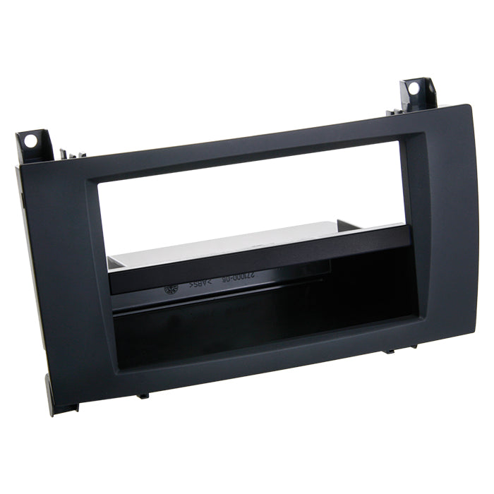 ACV, 2-DIN radioframe med lomme Mercedes SLK gummi-touch