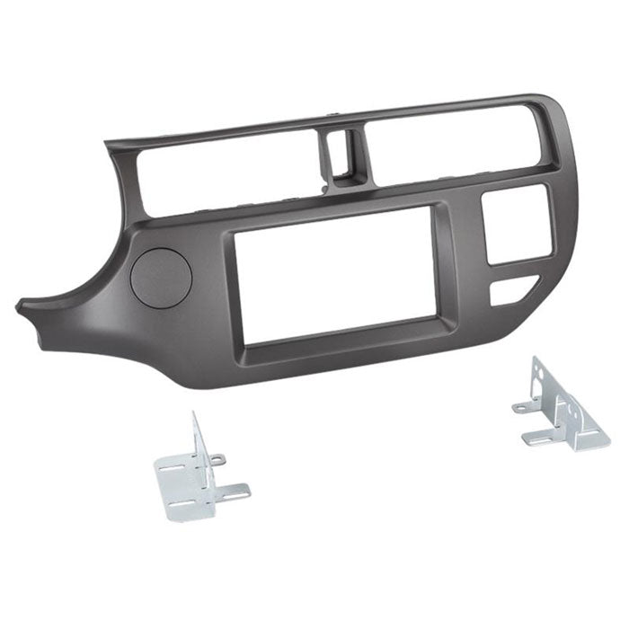 ACV 2-DIN-sett, antrasitt — passer til KIA Rio 5, 2011–