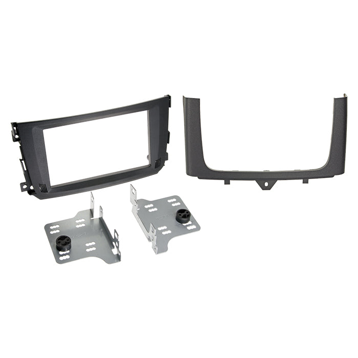 ACV, 2-DIN OEM GPS-skjerm — Passer til radioramme Smart Fortwo 2010-2015