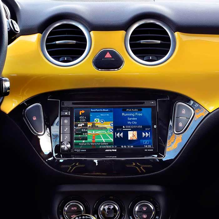 ACV, 2-DIN-sett for Opel Adam / Corsa E — sett