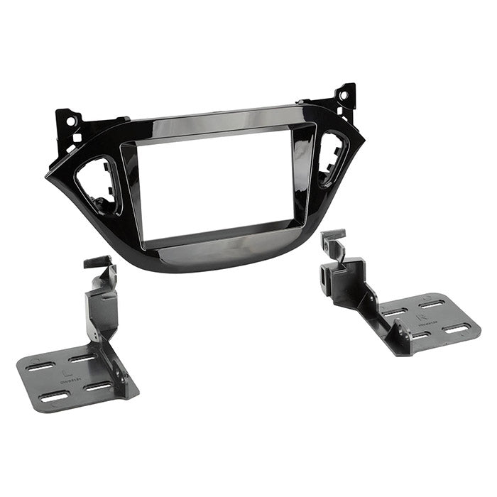 ACV, 2-DIN Kit Piano Sort — Passer til Opel adam / Corsa e 2017- — Sæt