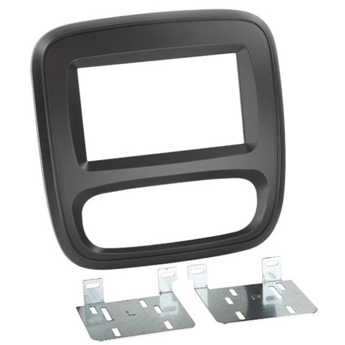 ACV, 2-DIN-sett svart — passer til Opel Vivaro 2014–