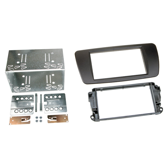 ACV, 2-DIN radioramme Seat Ibiza (6J) matt svart