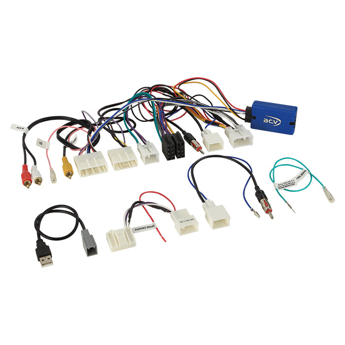 ACV, rattstyring, 28-pinners USB-/antenne-/kameratilkobling