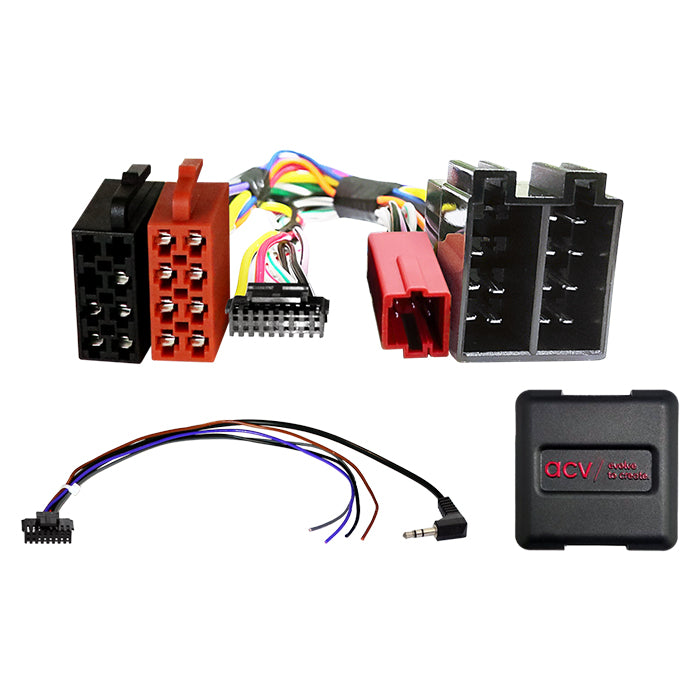 ACV, rattbetjening Nissan/Renault ISO Multilead Oem HU U/skjerm