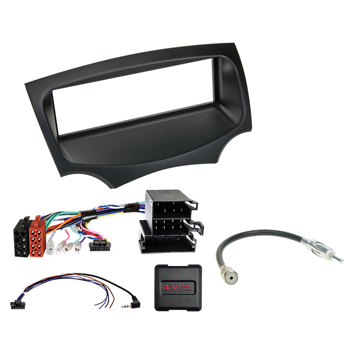 ACV, 1-DIN kit / mini ISO rattbetjening — Passer til Ford Ka(RU8) 2009-2017