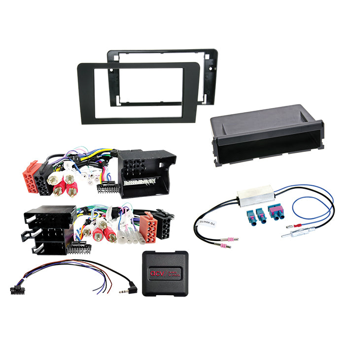 ACV, 2-DIN Kit M/lomme Ratbetjening — Passer til Audi A3 (8) 2003-2013