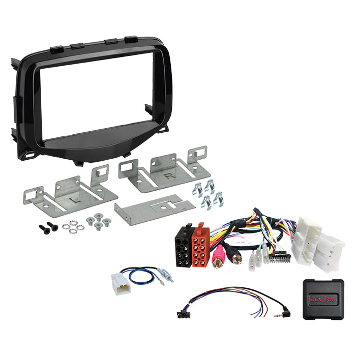 ACV, 2-DIN-kit til C1-Peugeot 108-Toyota Aygo-antenne